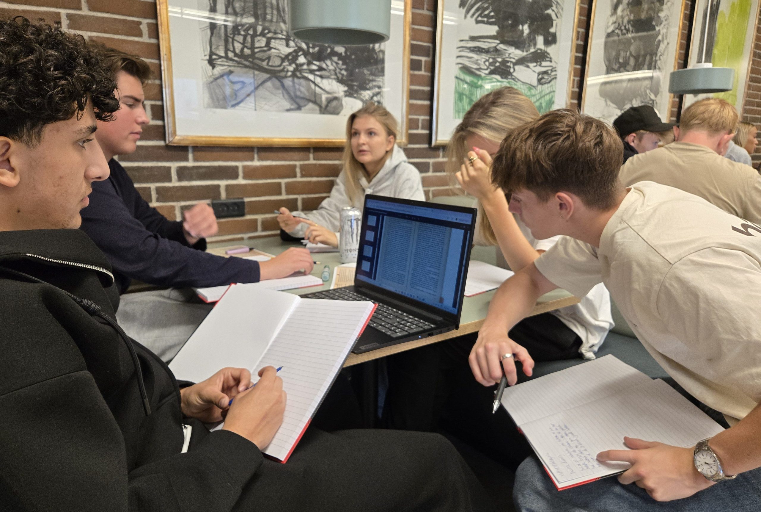 Kriminalefterforskning i dansk på Nordfyns Gymnasium